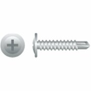 STRONG-POINT 8-18 x 2.50 in. Phillips Modified Truss R-W Head Screws Zinc Plated, 2PK M92Z